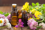 essential oils and medicinal flowers herbs