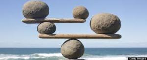 rocks balanced w ocean background for meditation classes