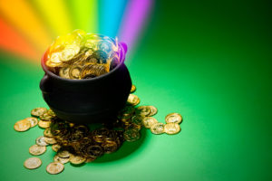 Pot of Gold Rainbow Abundance and Right Work