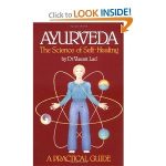 Ayurveda, the Science of Self Healing book cover
