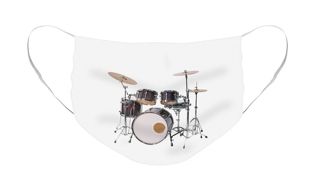 Face mask with Music Theme: Drum Set from Nancy's Novelty Photos on Pixels Products