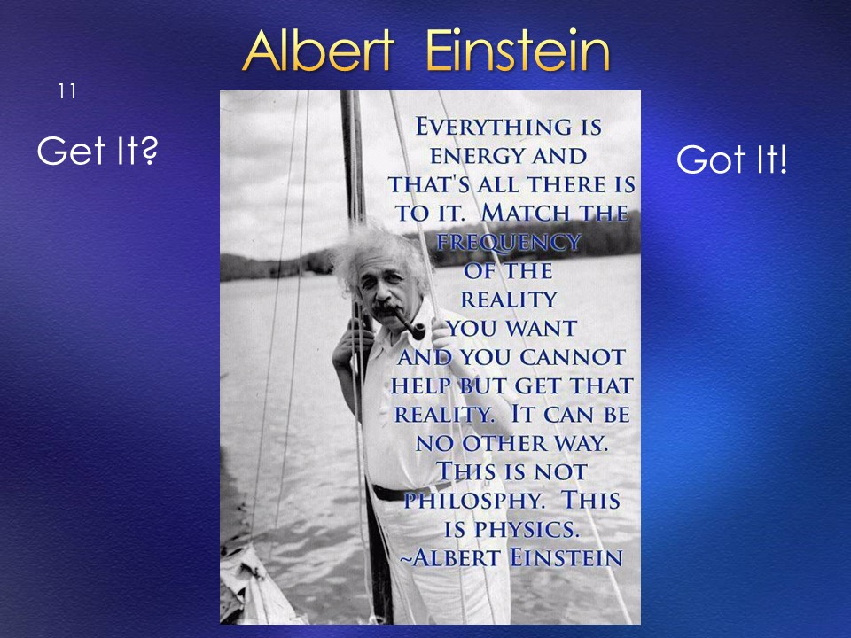 Einstein on Creating via Energy