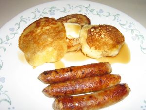 pancakes and sausage = bad food combos